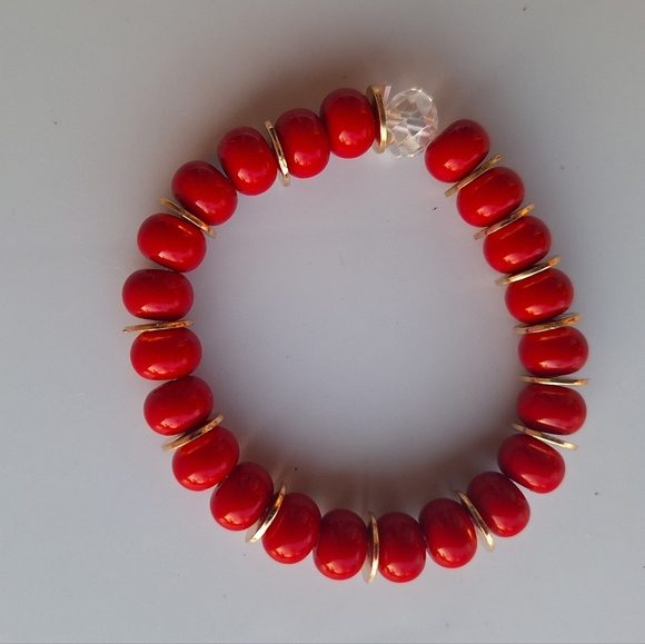 3 Boho Bracelets Handcrafted Beaded - Picture 4 of 7